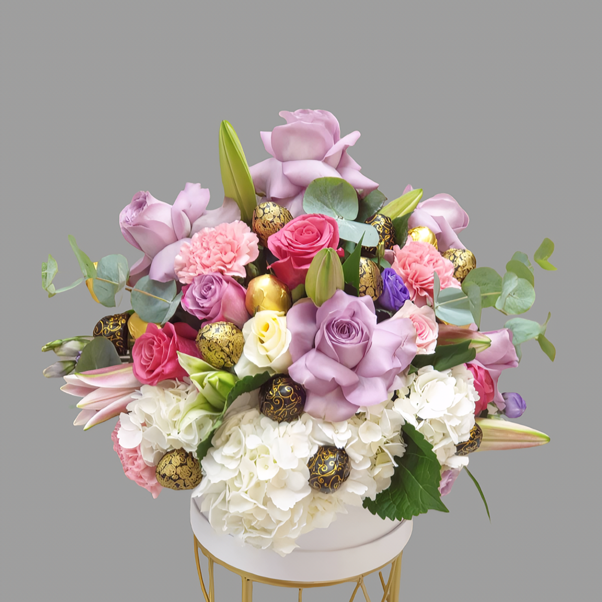 Flowers & Chocolate Box